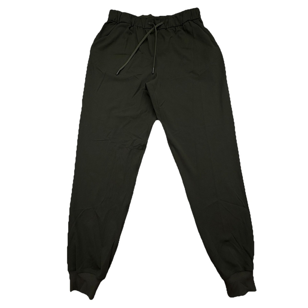 LULULEMON Dark Olive Stretch High-Rise Jogger Luxtreme Active Athleisure Size 10